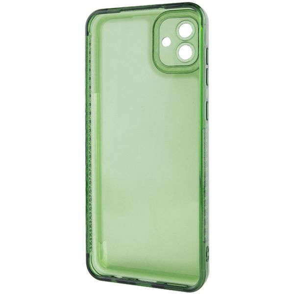 Чохол TPU Starfall Clear для Samsung Galaxy A04e Зелений 270420 фото