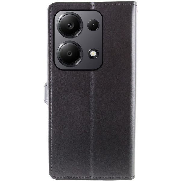 Шкіряний чохол книжка GETMAN Gallant (PU) для Xiaomi Redmi Note 13 Pro 4G / Poco M6 Pro 4G Чорний 289857 фото