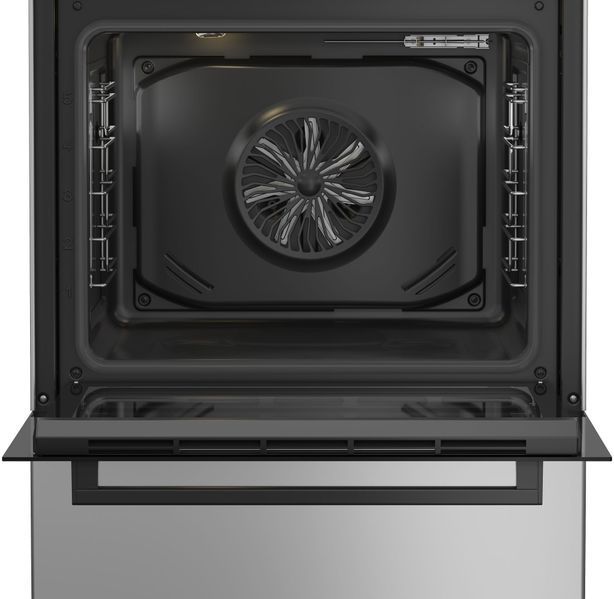 Плита Beko комбінована, 72л, 60x60см, дисплей, конвекція, сірий (FBM62320SDS) 374082 фото