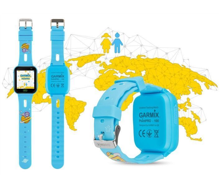 Смарт-годинник Для дітей GARMIX PointPRO-100 BLUE (Блакит.) 275363 фото