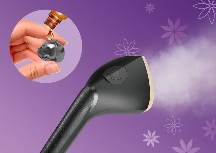 Відпарювач Philips вертикальний 3000 Series, 2000Вт, 2000мл, постійна пара - 40гр, стійка,вішалка, керам. підошва, чорний (STE3170/80) 375151 фото