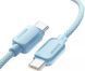 Кабель ESSAGER Breeze USB Cable Type C to Type C 1M 100W (EXCTT1-WL03-P) Blue 315329 фото 2