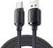 Кабель ESSAGER Jelly Bean Type-A-Type-C 7A Fully Compatible Magnetic Data Cable 1M (EXCT-TD01-P) Black 317296 фото 1