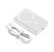Зовнішній MagSafe Акумулятор Baseus 10000mAh 30W Magnetic Mini Type-C Edition (P1002210B223-00) Stellar White 328049 фото 3