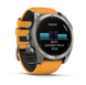 Смарт-годинник Garmin Fenix 8 51mm AMOLED Sapphire Titanium w. Spark Orange/Graphite Silicone Band (010-02905-10,010-02905-11) 344127 фото 3