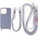 Чохол TPU two straps California для Apple iPhone 12 Pro / 12 (6.1") Сірий / Stone 255730 фото 1
