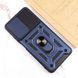 Ударостійкий чохол Camshield Serge Ring для Xiaomi Poco X7 Pro Синій 350086 фото 3