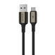 Кабель Proove Dense Metal Micro USB 2.4A (1m) (CCDM20001301) Black 287042 фото 1