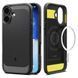 Чохол Spigen для iPhone 17, Rugged Armor MagFit, Matte Black (ACS10367) 395556 фото 6