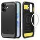 Чохол Spigen для iPhone 17, Rugged Armor MagFit, Matte Black (ACS10367) 395556 фото 8