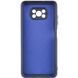 Чохол TPU GETMAN Liquid Silk Full Camera для Xiaomi Poco X3 NFC / Poco X3 Pro Синій / Midnight Blue 323792 фото 2