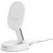 Зарядний пристрій бездротовий Belkin 15Вт Magnetic Stand Qi2, адаптер 20Вт USB-C, білий (WIA008VFWH) 372635 фото 1