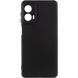 Чохол Silicone Cover Lakshmi Full Camera (AA) для Motorola Moto G24 Чорний / Black 315841 фото 1