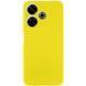 Чохол TPU GETMAN Liquid Silk Full Camera для Xiaomi Redmi 13 4G / Poco M6 4G Жовтий / Flash 316129 фото 1