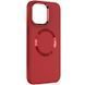 TPU чохол Bonbon Metal Style with MagSafe для Apple iPhone 15 (6.1") Червоний / Red 286071 фото 1