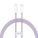 Кабель Baseus Dynamic Series Fast Charging Data USB кабель Type-C To IP 20W 2m (CALD000105) Purple 255231 фото 1