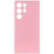 Чохол Silicone Cover Lakshmi Full Camera (AAA) для Samsung Galaxy S24 Ultra Рожевий / Light pink 286932 фото 1