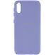Чехол Silicone Cover My Color Full Protective (A) для Samsung Galaxy A02 Сиреневый / Dasheen 205278 фото 1