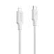 Кабель Proove Striped Silicone Type-C to Lightning (1M) (CCSS00002102) White 313561 фото 1