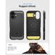Чохол Spigen для iPhone 17, Rugged Armor MagFit, Matte Black (ACS10367) 395556 фото 12