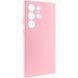 Чохол Silicone Cover Lakshmi Full Camera (AAA) для Samsung Galaxy S24 Ultra Рожевий / Light pink 286932 фото 2