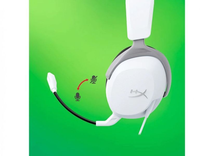 Гарнітура HyperX Cloud Stinger 2 Core Xbox, mini-jack, біло-зелений (6H9B7AA) 367450 фото