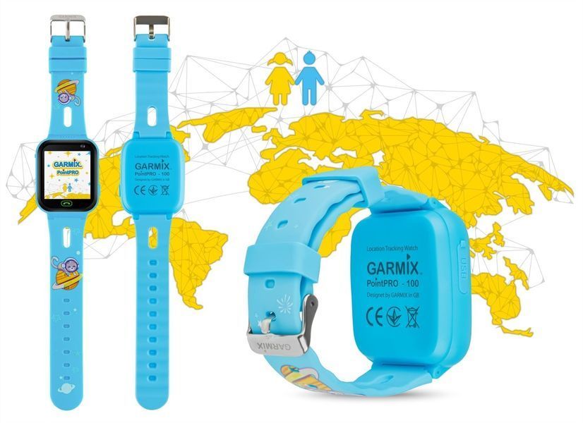Смарт-годинник Для дітей GARMIX PointPRO-100 BLUE (Блакит.) 275363 фото
