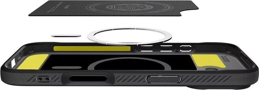 Чохол Spigen для iPhone 17, Rugged Armor MagFit, Matte Black (ACS10367) 395556 фото