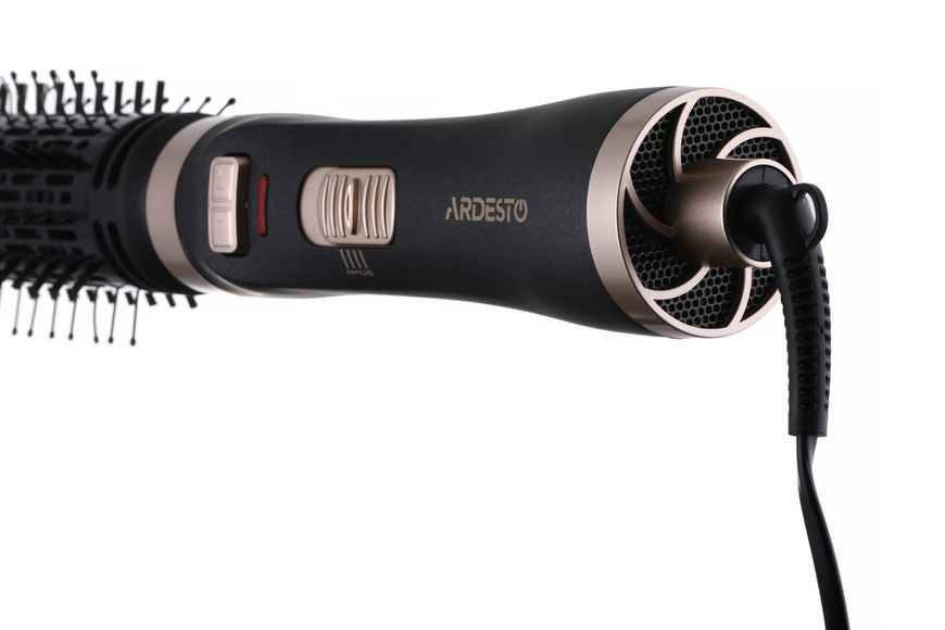 Фен-щітка Ardesto Gemini, 1000Вт, 2 режими, чорний (HD-C100) 369209 фото