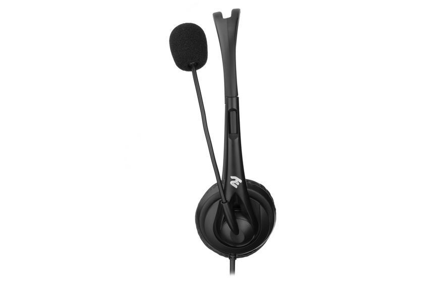 Гарнітура ПК стерео On-ear 2E CH11 USB, omni-mic, 2м, чорний (2E-CH11SU) 364948 фото