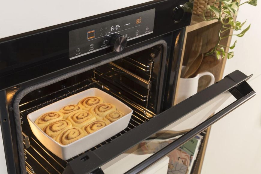 Шафа Gorenje духова електрична, 77л, дисплей, піроліз, A+, чорний (BPS6747A06BG) 366686 фото