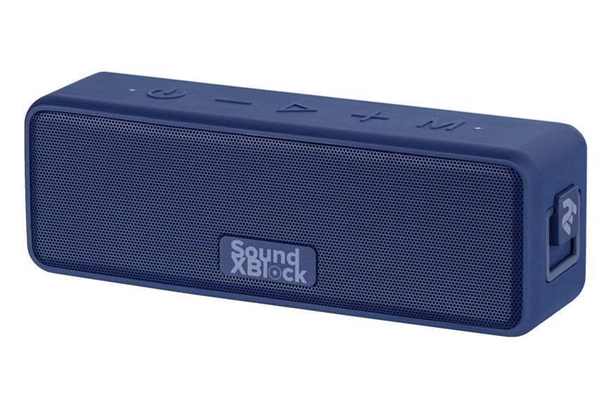 Акустична система 2E SoundXBlock TWS, MP3, Wireless, Waterproof Blue (2E-BSSXBWBL) 364316 фото