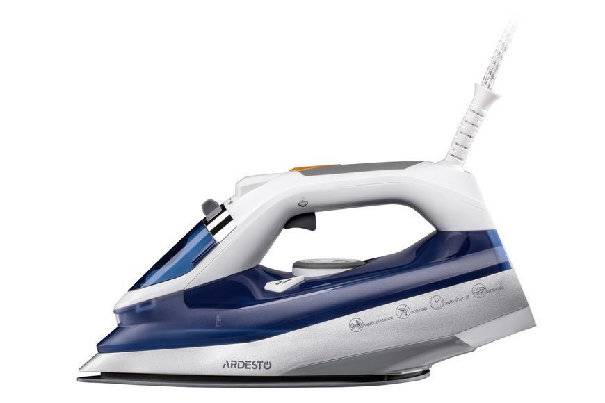 Праска Ardesto IR-C2232-BL, 2200Вт, 320мл, паровий удар, керам. підошва, синій 374601 фото