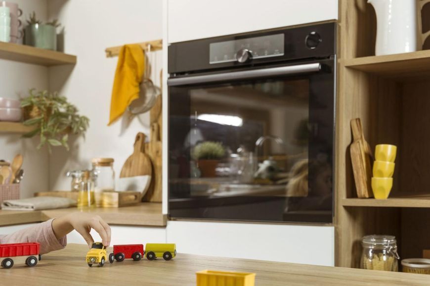 Шафа Gorenje духова електрична, 77л, дисплей, піроліз, A+, чорний (BPS6747A06BG) 366686 фото