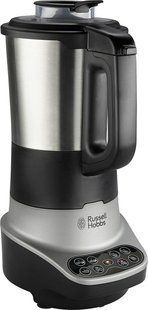 Суповарка-блендер Russell Hobbs 1200Вт, чаша-1,75л, механічне керування, 8 авто. програм, нержав.сталь, платик, сіро-чорний (21480-56) 363610 фото