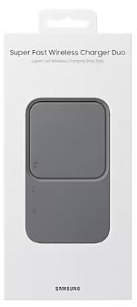 Бездротовий зарядний пристрій SAMSUNG 15W Wireless Charger Duo w/o TA EP-P5400BBEGEU / Сірий 307189 фото