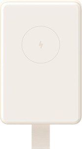 Портативна батарея Xiaomi 6000mAh 15W Magnetic Power Bank GL (BHR9074GL) білий 329475 фото