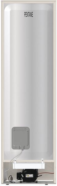 Холодильник з нижн. мороз. камерою Gorenje NRK6202AC4, 200х60х60см, 2 двері, 235( 96)л, А+, NoFrost+ , AdaptTech, Зона св-ті, LED Диспл зовнішній, ,бе 374805 фото