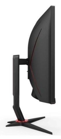 Монітор AOC 34" CU34G2XP/BK 21:9 VA Curved WQHD 180Hz HDMI DP USB Height Black/Red 316077 фото