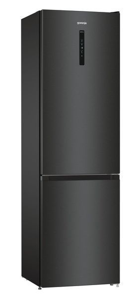 Холодильник з нижн. мороз. камерою Gorenje NRK620EABXL4, 200х60х60см, 2 двері, 235( 96)л, А++, Total NF , Зона св-ті, Зовн. Дисп 375367 фото