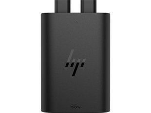 Зарядний пристрій мережевий HP 65W 2хUSB-C, кабель USB-C > USB-C, 1м, чорний 364690 фото