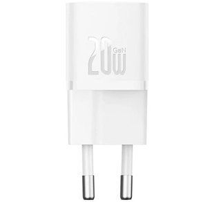 Зарядний Пристрій Baseus GaN5 Fast Charger 1C 20W CCGN050102 White 276666 фото