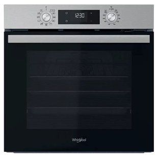 Духова шафа Whirlpool електрична, 71л, A+, дисплей, конвекція, телескопічні напрямні, нерж (OMR58HU1X) 373215 фото