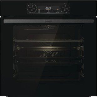 Духова шафа Gorenje електрична, 77л, A+, пара, дисплей, чорний (BOS6737E20FBG) 369148 фото