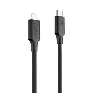 Кабель Proove Striped Silicone Type-C to Lightning (1M) (CCSS00002101) Black 313562 фото
