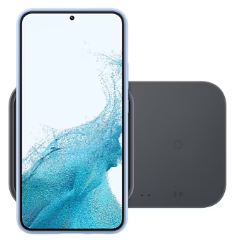 Бездротовий зарядний пристрій SAMSUNG 15W Wireless Charger Duo w/o TA EP-P5400BBEGEU / Сірий 307189 фото