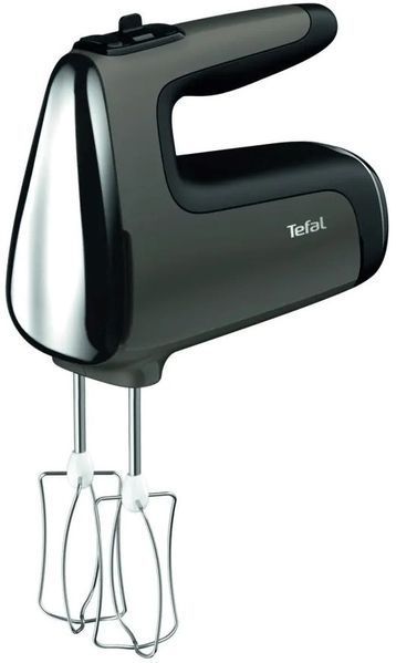 Міксер Tefal ручний Powermix Silence 600Вт, насадки-4, турборежим, сіро-чорний (HT650E38) 368436 фото