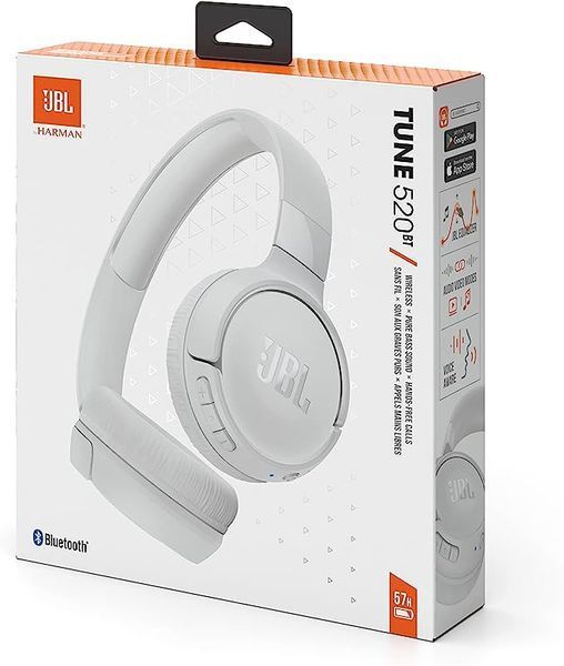 Навушники JBL Tune T520BT (JBLT520BTWHT) White 271112 фото