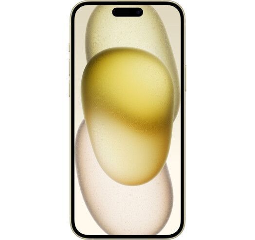 Смартфон Apple iPhone 15 128GB Yellow eSim 280377 фото