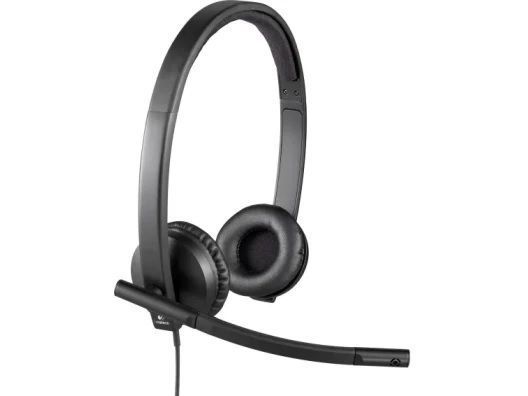 гарнітура LOGITECH H570e Corded Stereo BLACK-USB-A (981-001430) 354093 фото